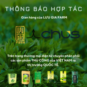 Lưu Gia Farm hợp tác với Chus - Đưa trà Thái Nguyên đến gần với khách hàng quốc tế