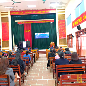 Hội phụ nữ xã Vô Tranh kết hợp với Lưu Gia Farm tổ chức Hội nghị Tập huấn chuyển đổi số